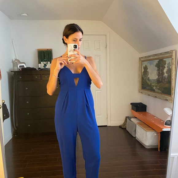 Royal blue play suit - Picture 3 of 3